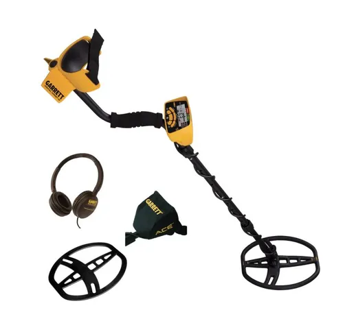 METAL DETECTOR GARRETT ACE 400i NEW CUFFIE CERCA ORO MONETE