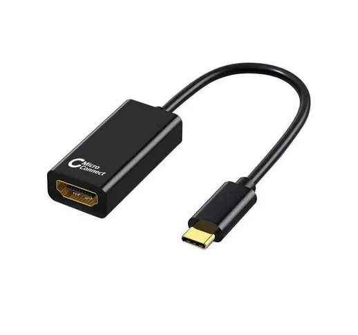 USB3.1CHDMI-S adattatore cavo usb c hdmi Nero - Adattatore cavo (usb c, hdmi, connettore m...