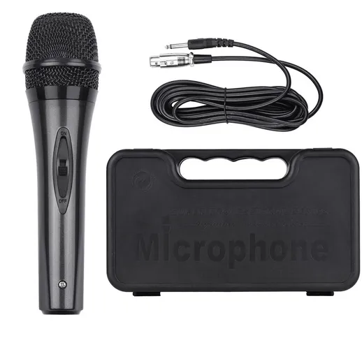Microfono dinamico con cavo portatile Pickup cardioide accurato Multifunzione staccabile p...
