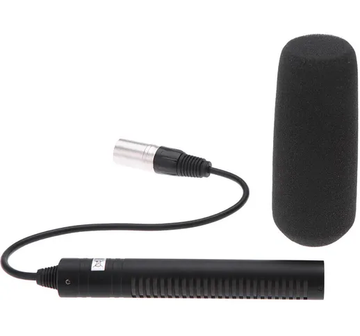 Asupermall - Microfono professionale per Sony PD190P HVR-Z1C HVR-A1C HVR-V1C DSR-PD150P DS...