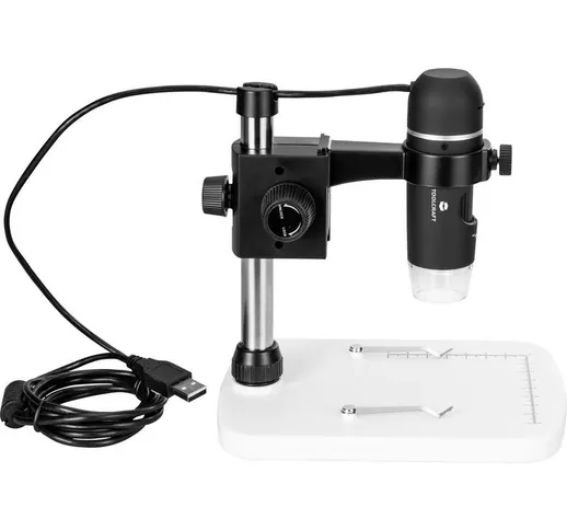 Microscopio usb 5 Megapixel Zoom digitale (max.): 150 x - Toolcraft