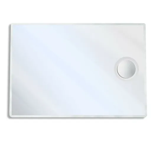 Midori - specchio da bagno retroilluminato con ingranditore 2x retroilluminato, dimensioni...