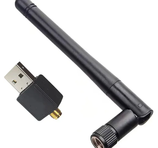 B&s - Mini adattatore USB pc wifi 600 MBPS antenna chiavetta wireless wifi 802.11N