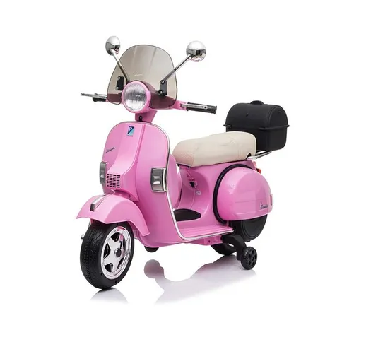 Mini moto per bambini vespa px 150 full Pink-de - Pink-de