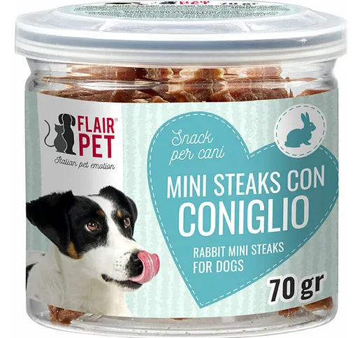 Mini Steaks Con Coniglio 70 Gr