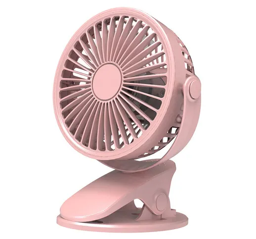 Mimiy - Mini ventilatore portatile da scrivania, ventilatore personale usb rotante a 360 g...