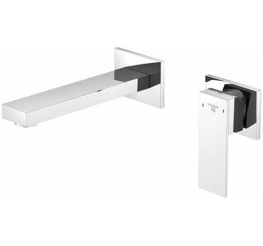 Miscelatore per lavabo Steinberg serie 160, set pronto alluso, da incasso, sporgenza 175 m...