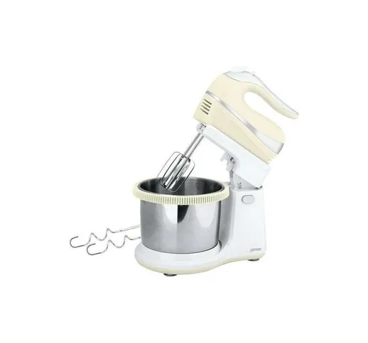 Zephir - vintage sbattitore mixer elettrico con ciotola 500W crema