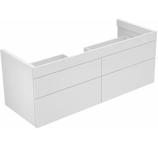 Keuco Edition 400 Unità Vanity 31562, 4 cassetti frontali, 1400 x 546 x 535 mm, Corpo/fron...