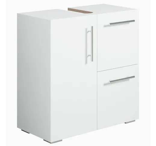 Badplaats - Mobili da bagno Mars 60 x 30 x 60cm Bianco - armadio mobiletto lavabo Mobili A...