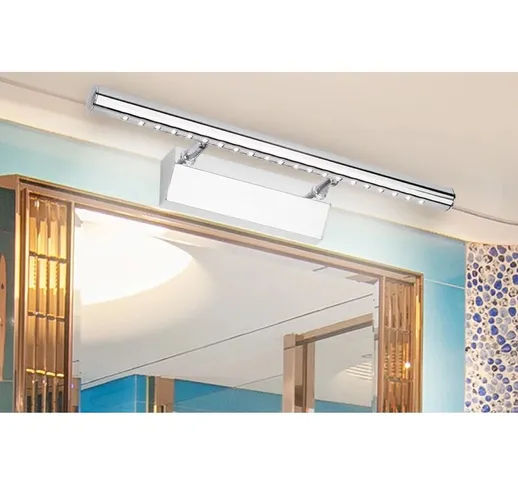 Moderna luce LED a specchio a LED 3W 90-260V Impermeabile Applique da parete Bagno Illumin...