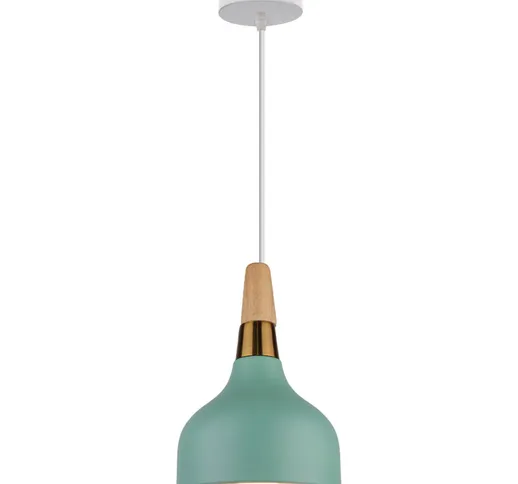 Wottes - Moderno creativo E27 lampada a sospensione decorazione ferro arte lampadario rist...