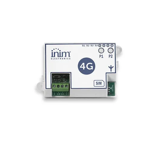 Inim - Modulo 4G/LTE – 2G FallBack integrato su i-bus. Funzioni di comunicatore