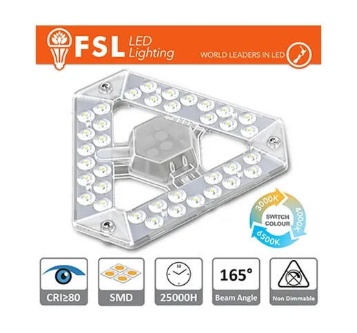  - modulo magnetico a led switch color 3 colori di luce 14 watt 220-240 volt CE no lif flf...