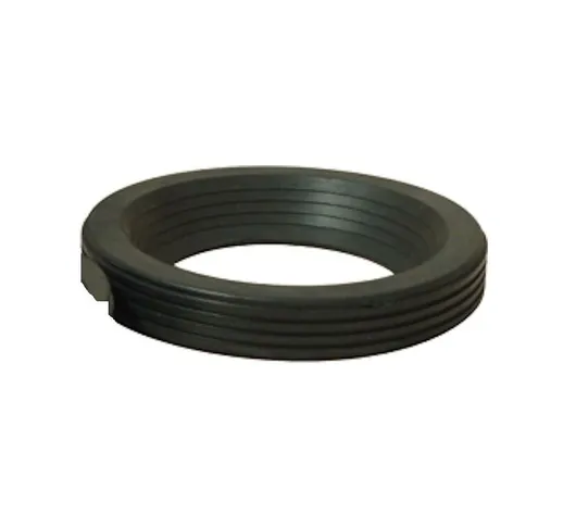 Iacuzzo - Morsetto guarnizione in gomma nera sottovaso curva wc 90/105x110 mm sotto vaso