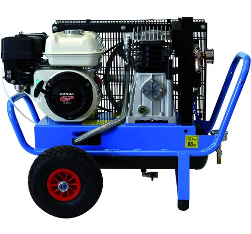 Motocompressore Con Motore Honda 5.5 Hp 10Lt. Airpower Forza7 One Plus