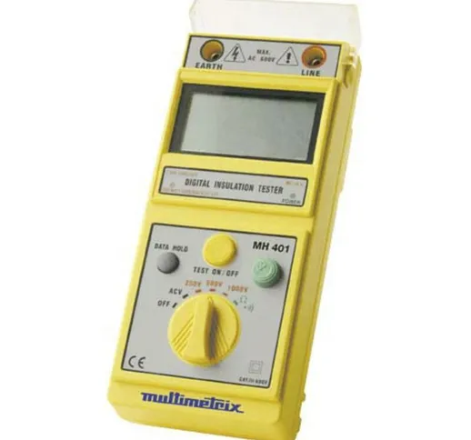 Multimetrix MH 401 Misuratore di isolamento 250 V, 500 V, 1000 V