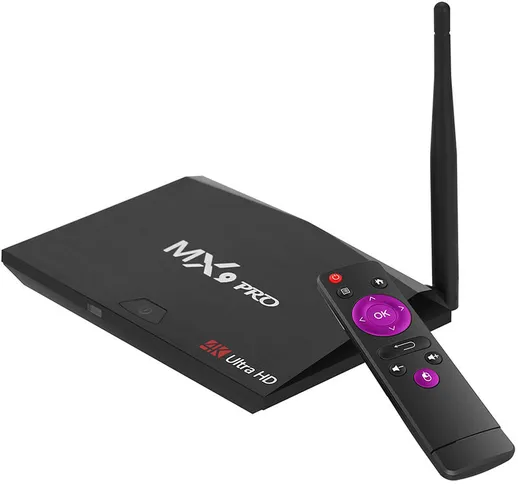 MX9 Pro Android 9.0 TV Box RK3328 Quad Core 64Bit 2G + 16G H.265 UHD 4K VP9 HDR 3D Mini PC...