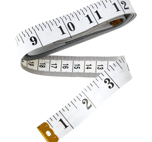 Nastro di misurazione 2 lati | Adatto per il corpo di misurazione | Nastro per cucire |. P...