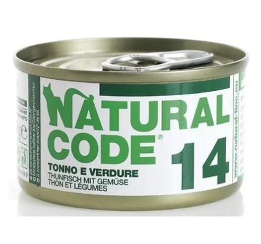 Per Gatto da 85g 14 - Tonno e Verdure - Natural Code