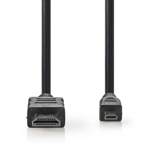 Cavo HDMI ™ ad alta velocità con Ethernet | Connettore HDMI ™ | Micro connettore HDMI ™ |...