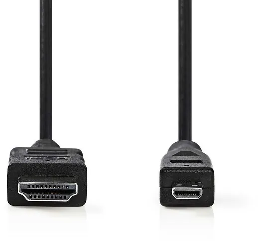Cavo HDMI ™ ad alta velocità con Ethernet | Connettore HDMI ™ | Micro connettore HDMI ™ |...