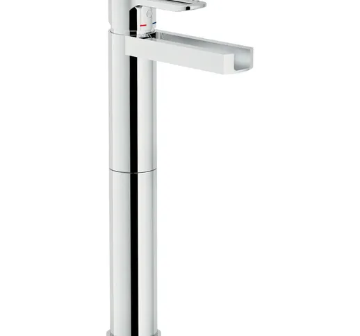 New Road rubinetto lavabo a cascata a bocca alta codice prod: RDC0128/2CR - Nobili