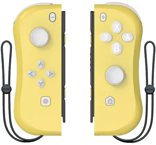 Nintendo Switch wireless Joy-con NS Somatosensory Game Joy-con vibrazione Bluetooth (giall...