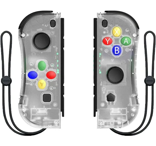Nintendo Switch wireless Joy-con NS SomatOSENSORY gioco Joy-con vibrazione Bluetooth (Bian...