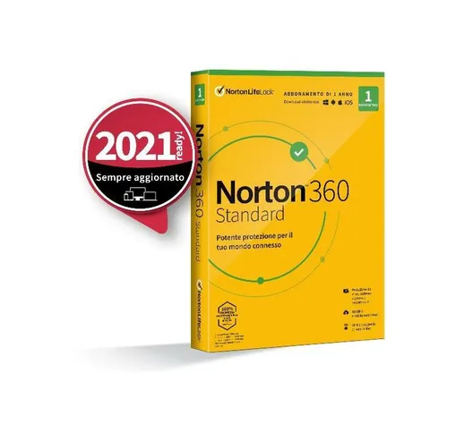 NortonLifeLock Norton 360 Standard 2020 Licenza completa 1 licenza/e 1 anno/i