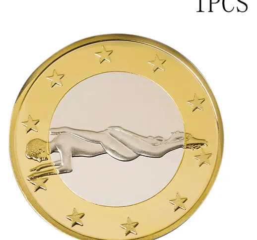 Novita Sex Play Posizione Moneta Medaglie tedesche Collezione di monete d'oro Specie comme...