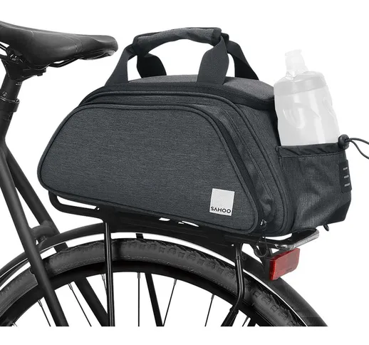 Sahoo - Nuovo pacchetto di scaffali per biciclette, borsa cammello espandibile