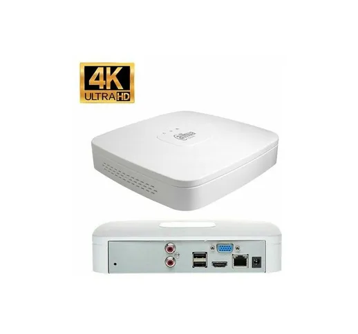 Dahua NVR ULTRA HD 4K SMART 1U 8CH HDMI/VGA 80 Mbps ONVIF 2.4 NVR4108-4KS2