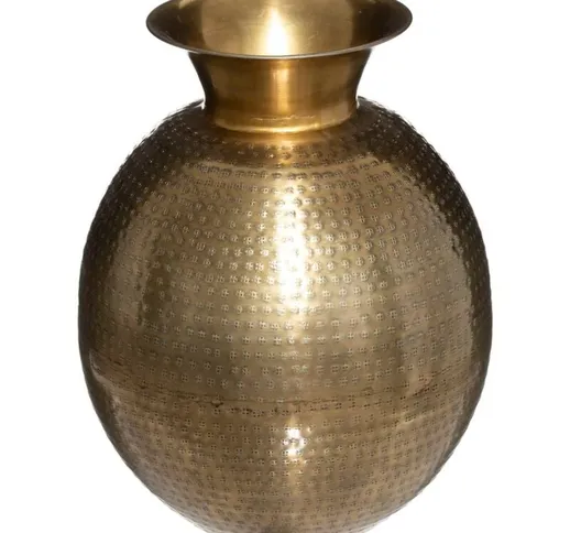 Atmosphera - Oasis vaso di metallo h 40 créateur d'intérieur - d oro