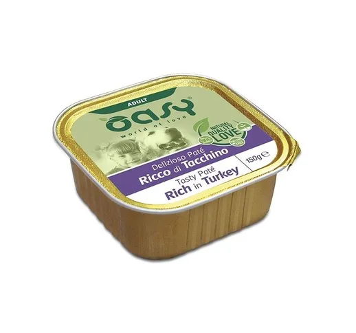 Oasy Delizioso Patè per Cani da 150 gr Tacchino