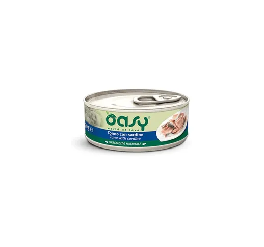 Gatto - Umido Tonno e Sardine 70-150 gr Oasy size 70 gr