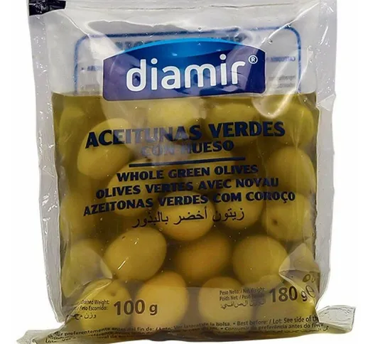 Olive Manzanilla Con Osso (70 g) - Diamir