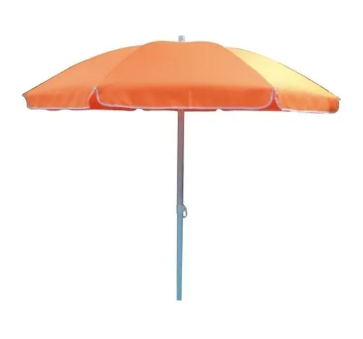 Fraschetti - Ombrellone spiaggia solero arancione reclinabile d.180 c/custodia mare