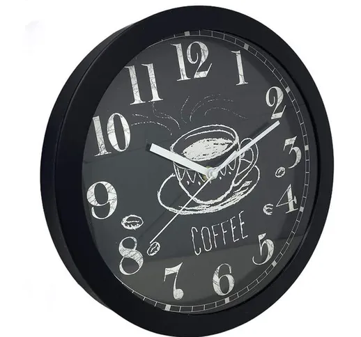 Orologio da parete decorato per cucina bar ristorante 30 cm vari decorazione Coffee