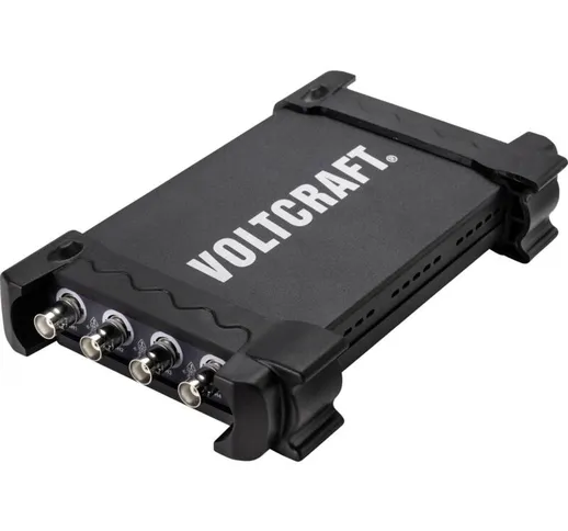 Voltcraft - DSO-3104 Oscilloscopio usb 100 MHz 4 canali 250 MSa/s 16 kpts 8 Bit Memoria di...