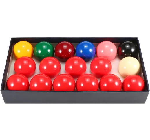 Palle da biliardo 17 pezzi Palle da biliardo internazionali Set Cue Sports Ball Sports Poo...