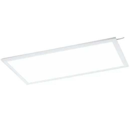 Pannello led salobrena eco alluminio in bianco 60 x 30cm h: 1,1 centimetri