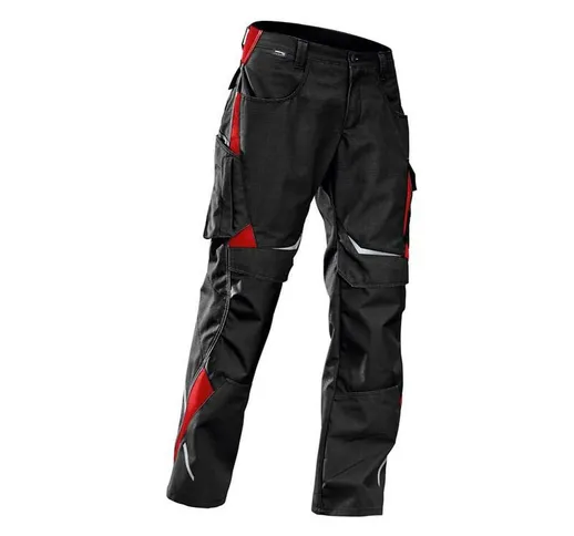 Pantalone Nero / Rosso, Gr.90