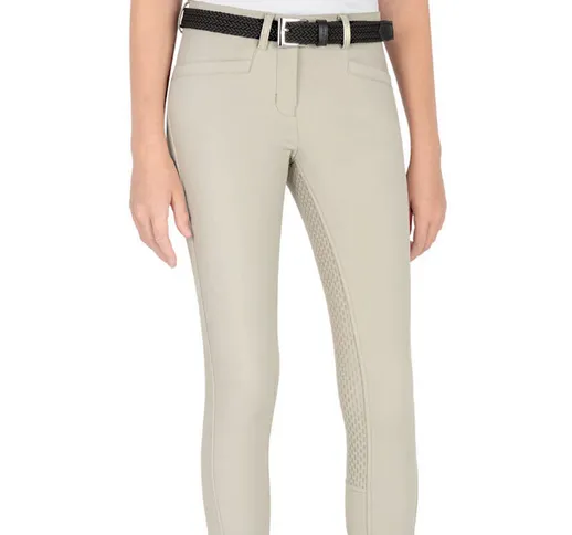 Pantaloni  bambina con full grip modello Jaklink : 14/15 anni, Beige