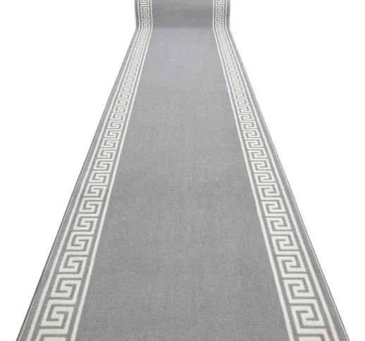 Passatoia bcf morad Grek greco grigio 90 cm gray 90x170 cm