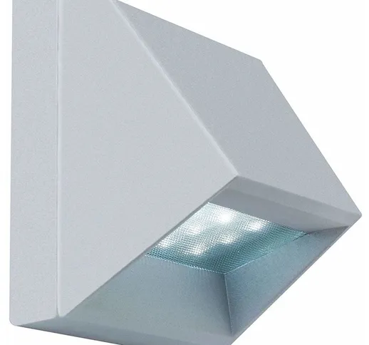 Paulmann 99817 ABL Lampada a LED da parete, professionale, 1,5 W 230 V 90 mm, in titanio e...