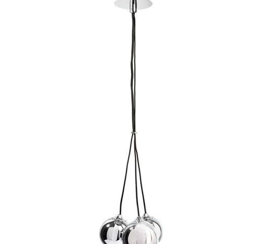 Pendente lampadario 3 luci globo LED GU10 24W cucina soggiorno salotto bar 230V Luce Senza...