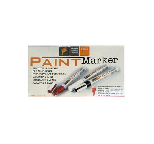 Pennarello colorato indelebile paint marker vernice smalto vari colori colore: grigio