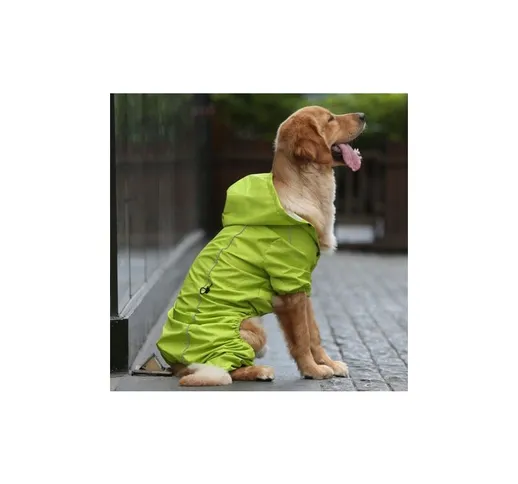 Pet Grand Dog impermeabile Abbigliamento impermeabile Abbigliamento impermeabile Capo per...