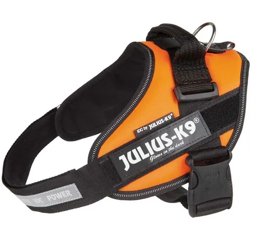 Pettorina IDC PowerHarness Julius K9 Tg M misura 0 torace 58-76 cm peso 14-25 kg - Verde s...